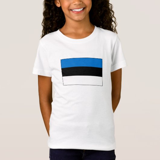Estse vlag t-shirt (Voorkant)