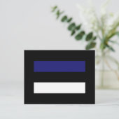 Estse vlag T-shirts en cadeaus Briefkaart (Staand voorkant)