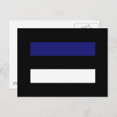 Estse vlag T-shirts en cadeaus Briefkaart (Voorkant / Achterkant)