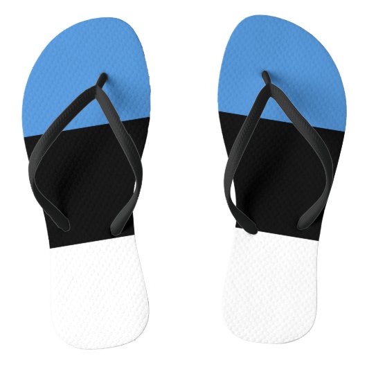 Estse vlag teenslippers (Voetbed)