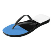 Estse vlag teenslippers (Schuin)