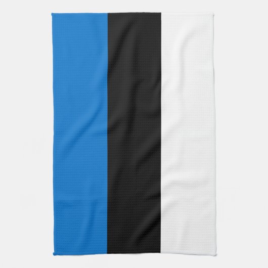 Estse vlag theedoek (Verticaal)