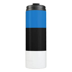 Estse vlag thermosbeker
