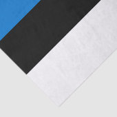 Estse vlag tissuepapier (Detail)