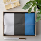 Estse vlag tissuepapier (Geschenk)