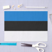 Estse vlag tissuepapier (Craft)