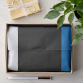 Estse vlag tissuepapier (Geschenk)