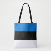 Estse vlag tote bag (Voorkant)