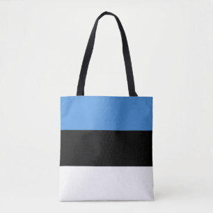 Estse vlag tote bag