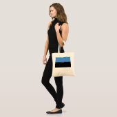 Estse vlag tote bag (Voorkant (model))
