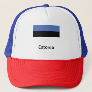 Estse vlag trucker pet