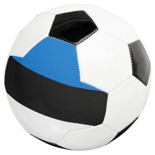 Estse vlag voetbal (Drie kwart)
