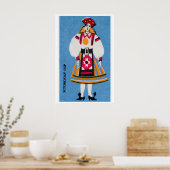 Estse Vrouw - Luciferdoosje Print - Esthetische Mu (Keuken)