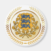 Estse wapenstilstand magneet (Voorkant)