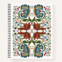 Estse  wildbloemen vouwen kunstpatroon