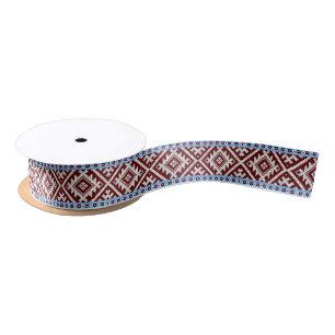 Estse Woven Stripes Järva-Jaani Belt Satijnen Lint