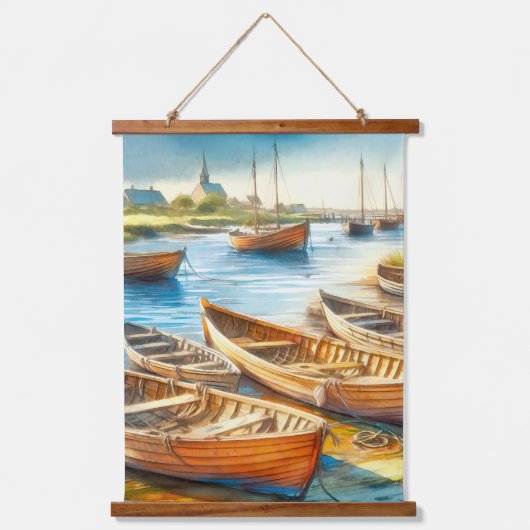 estuarium hangend wandkleed (Voorkant)