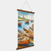 estuarium hangend wandkleed (Gebogen)