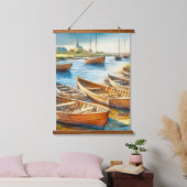 estuarium hangend wandkleed (Slaapkamer)