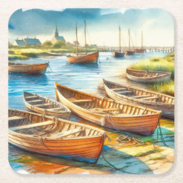 estuarium kartonnen onderzetters