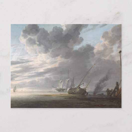 Estuarium op het Eind van de Dag Briefkaart (Voorkant)