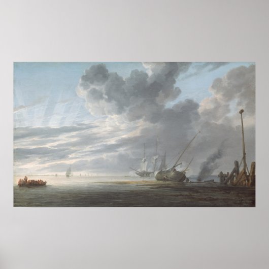 Estuary - Simon de Vlieger Fine Art Poster (Voorkant)