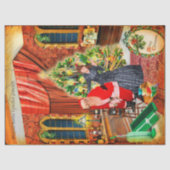 ¡Estúpido Santa! Prefiero joyas :/ Tissuepapier (Voorkant)