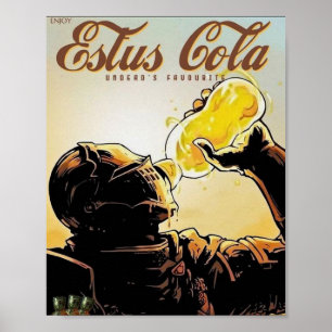 Estus Cola (DarkSouls) Poster