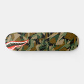 Esvoir Camo Mark Shark Skateboard (Horizontaal)