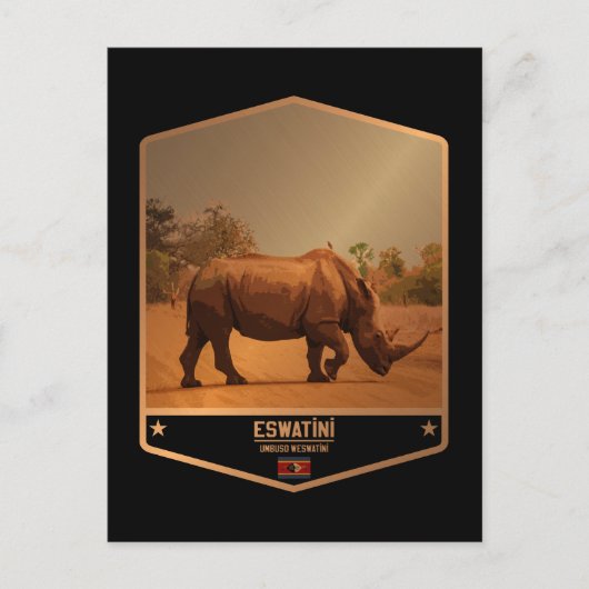 Eswatini Briefkaart (Voorkant)