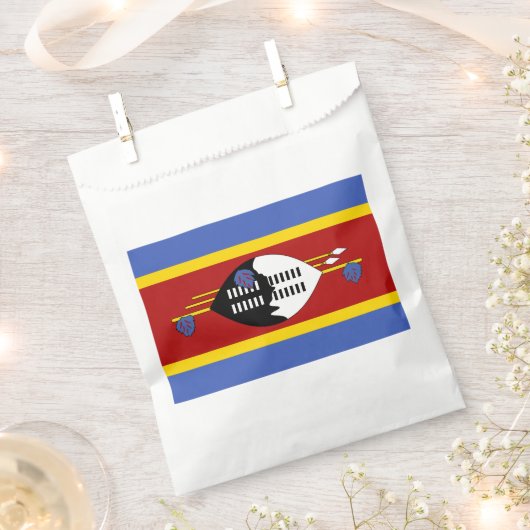 Eswatini Flag Bedankzakje (Geknipt)