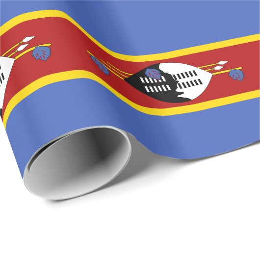Eswatini Flag Cadeaupapier (Rol Hoek)