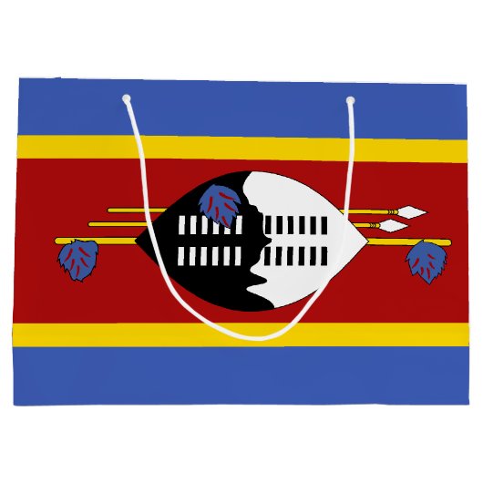 Eswatini Flag Groot Cadeauzakje (Achterkant)