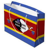 Eswatini Flag Groot Cadeauzakje (Achterkant Gekanteld)