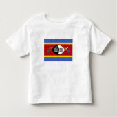 Eswatini Flag Kinder Shirts (Voorkant)