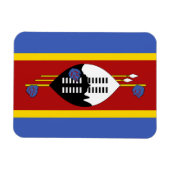 Eswatini Flag Magneet (Horizontaal)