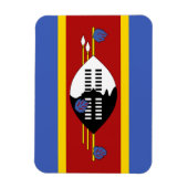 Eswatini Flag Magneet (Verticaal)