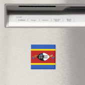 Eswatini Flag Magnet (Insitu (Vaatwasser))