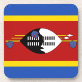 Eswatini Flag Onderzetter (Voorkant)