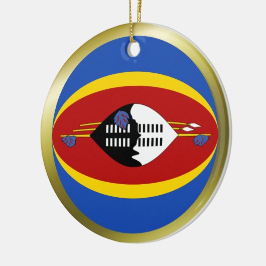 Eswatini Flag Ornament (Links)
