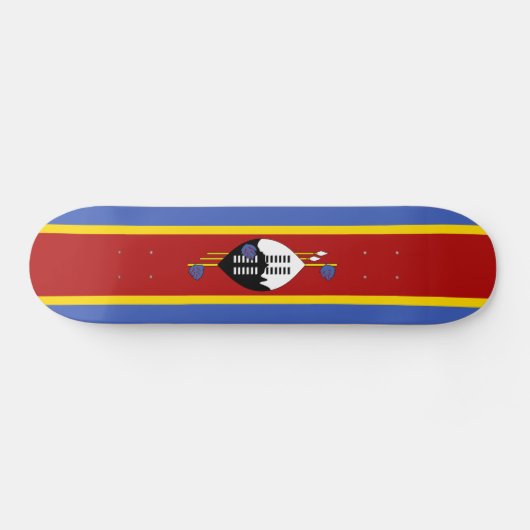 Eswatini Flag Persoonlijk Skateboard (Horizontaal)