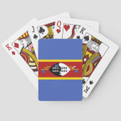 Eswatini Flag Pokerkaarten (Achterkant)