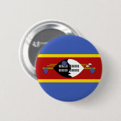 Eswatini Flag Ronde Button 5,7 Cm (Voorkant /achterkant)