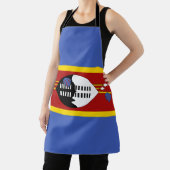 Eswatini Flag Schort (Insitu)