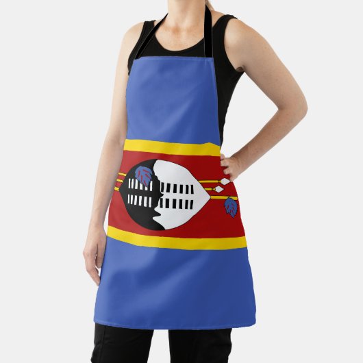 Eswatini Flag Schort (Insitu)