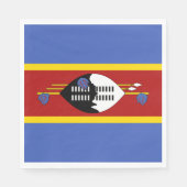 Eswatini Flag Servet (Voorkant)