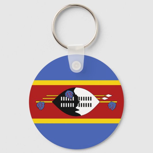 Eswatini Flag Sleutelhanger (Achterkant)