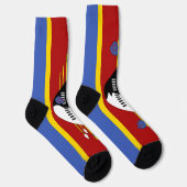 Eswatini Flag Sokken (Rechts)