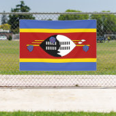 Eswatini Flag Spandoek (Insitu)