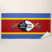 Eswatini Flag Strandlaken (Voorkant)